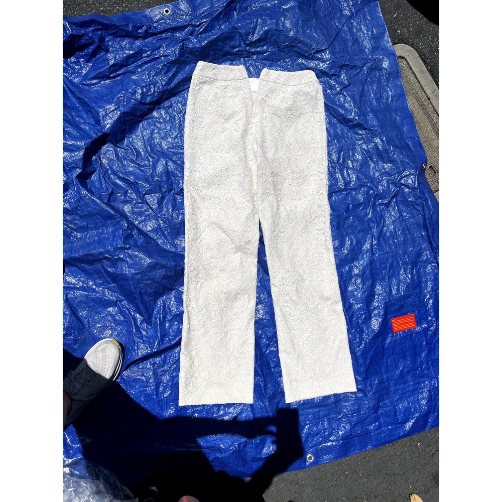 Martina Liana white lace pants size us 12